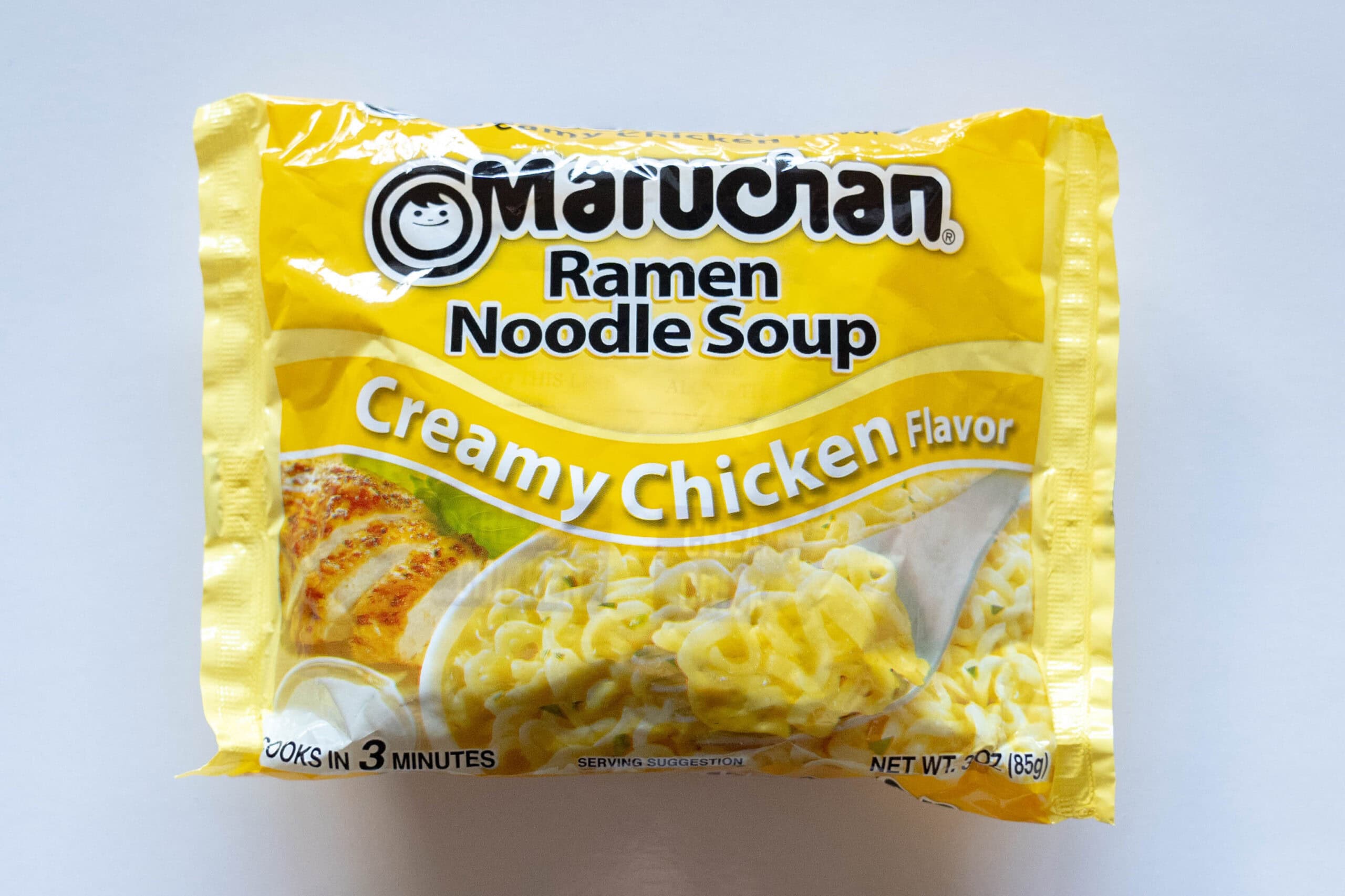 Maruchan Creamy Chicken Ramen Noodle Soup in packaging