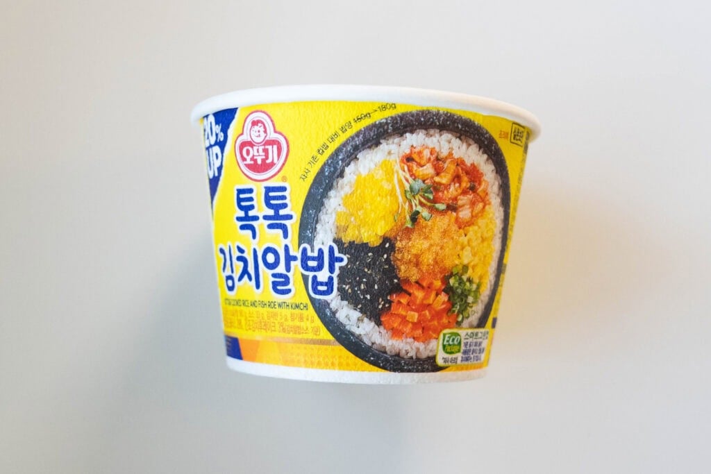 Otoki Cooked Rice and Fish Rose with Kimchi Review | Instant Ramen