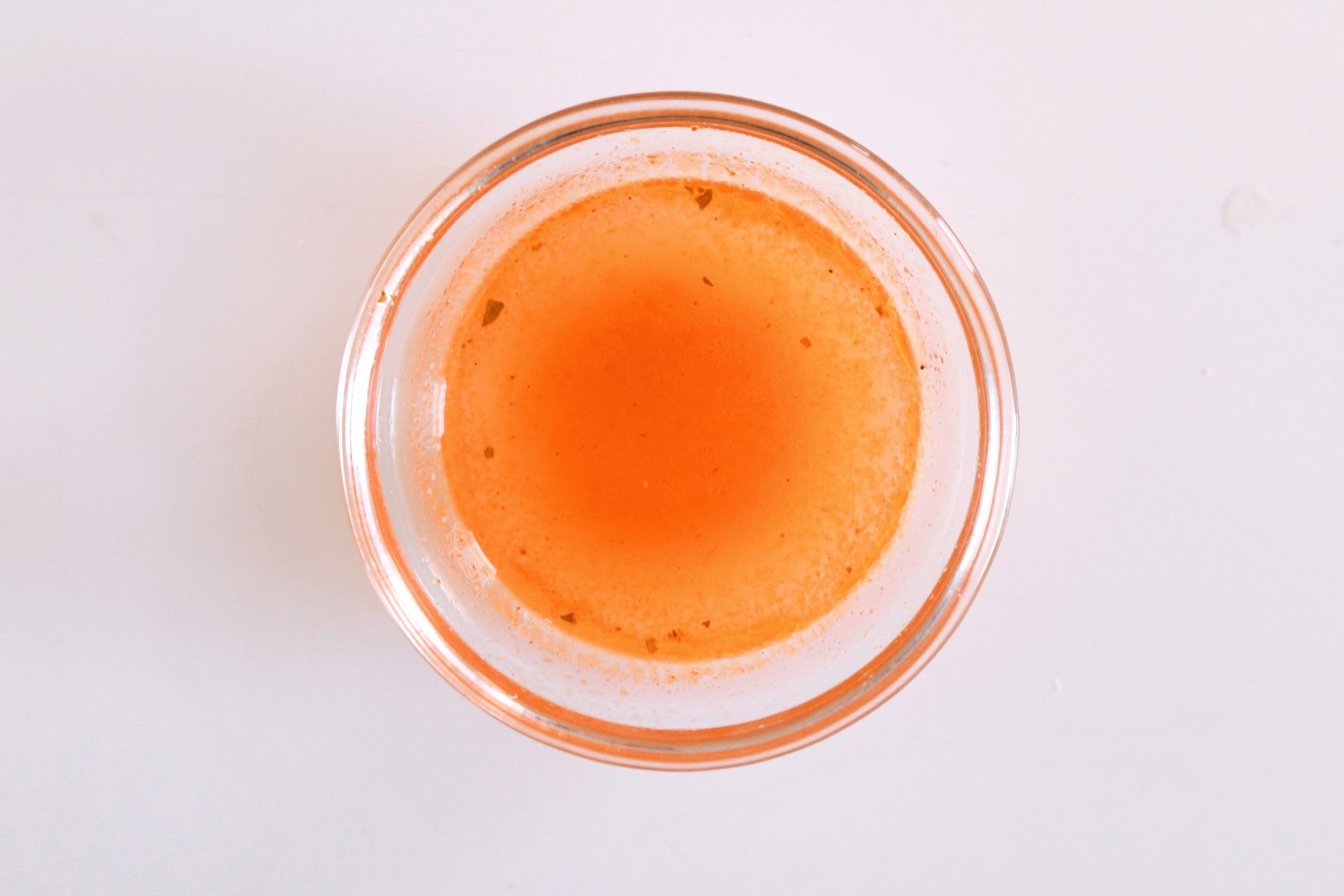 Broth in ramekin
