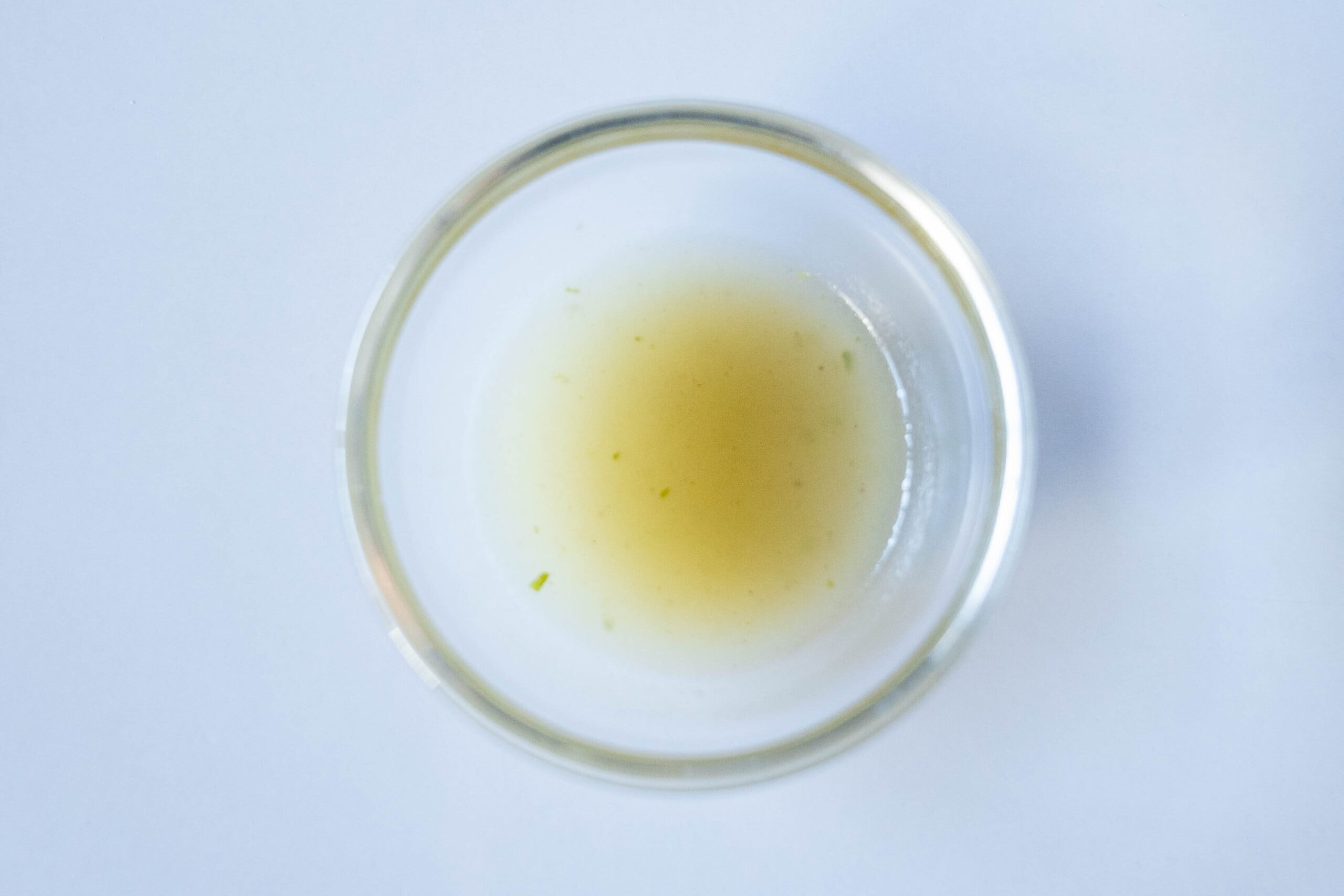Broth in a ramekin