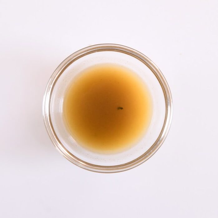 Broth in ramekin